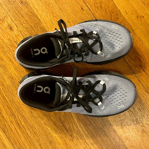 EUC On Running Cloud X4 Training Shoes in Purple and Black, Women’s Size 7.5 - Picture 8 of 10